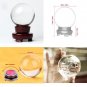 Crystal Ball Photography Lens Photo Prop Background Glass Sphere Home Decor 60mm