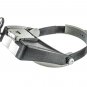 Jewelers Head Headband LED Magnifier Magnifying Glasses Light Visor Loupe