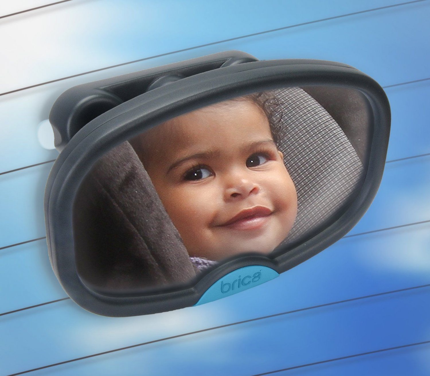 Deluxe Baby Mirror In Car Safety Child Monitoring Back Seat Rear View