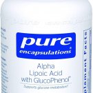 Pure Encapsulations - Alpha Lipoic Acid with GlucoPhenol - Hypoallergenic Water-