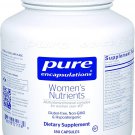 Pure Encapsulations - Women's Nutrients - Hypoallergenic Multivitamin/Mineral Co