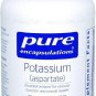 Pure Encapsulations - Potassium (Aspartate) - Hypoallergenic Supplement to Suppo