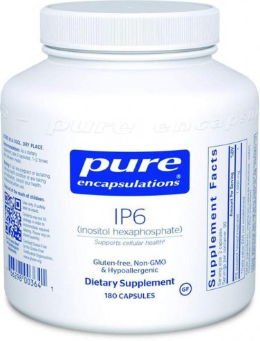 Pure Encapsulations - IP6 (Inositol Hexaphosphate) - Hypoallergenic Antioxidant