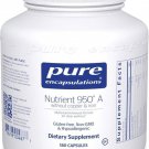 Pure Encapsulations - Nutrient 950 A Without Copper  Iron - Hypoallergenic Mult