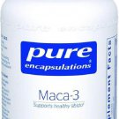 Pure Encapsulations - Maca-3 - Hypoallergenic Supplement Promotes Healthy Libido