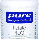 Pure Encapsulations - Folate 400 - Hypoallergenic Supplement with Metafolin L-5-