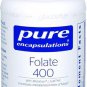 Pure Encapsulations - Folate 400 - Hypoallergenic Supplement with Metafolin L-5-