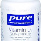 Pure Encapsulations - Vitamin D3 5,000 IU - Hypoallergenic Support for Bone, Bre
