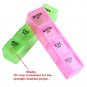 Weekly 7 Day Pill Organizer Small Travel Container Box 4 Times a Day Set NEW