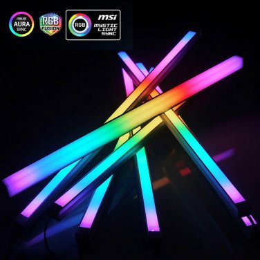R505 Computer 5V/3PIN Aluminum RGB/VDG Color Light Strip Chassis Light With