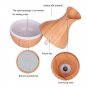 Vase Shape Intelligent Induction Colorful LED USB Wood Grain Ultrasonic Air