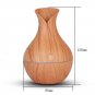 Vase Shape Intelligent Induction Colorful LED USB Wood Grain Ultrasonic Air
