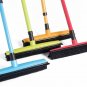 Long Push Rubber Broom  Bristles Sweeper Squeegee Scratch Free Bristle Broom