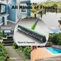 Long Push Rubber Broom  Bristles Sweeper Squeegee Scratch Free Bristle Broom