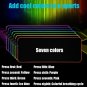 Increase Luminous Magic Color Mouse Pad RGB Alien Large Table Mat LOL Eat