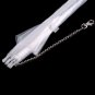Portable Transparent Pet Dog Cat Umbrella with Built-in Leash Puppy Dry in Rain
