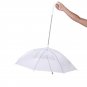 Portable Transparent Pet Dog Cat Umbrella with Built-in Leash Puppy Dry in Rain