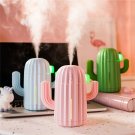 340ML Air Humidifier Cactus Wireless Rechargeable Timing Aromatherapy Diffuser