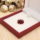 Blood Red Ruby Unheated 12X16MM Diamond Oval Cut Loose Gemstone 13.89CT