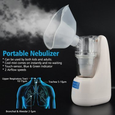 Portable Nebulizer Machine Household Use Ultrasonic Inhaler Nebulizer Adult