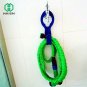 WHISM Plastic Hose Hanger Blue Durable Garden Expandable Hose Holder Wall