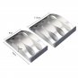 1Pcs Stainless Steel Wall Mount Toothbrush Holder 3/2 Hook Self-Adhesive Tooth