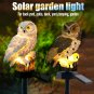 LED Garden Lights Solar Owl Shape Night Lights Solar-Powered