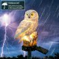 LED Garden Lights Solar Owl Shape Night Lights Solar-Powered