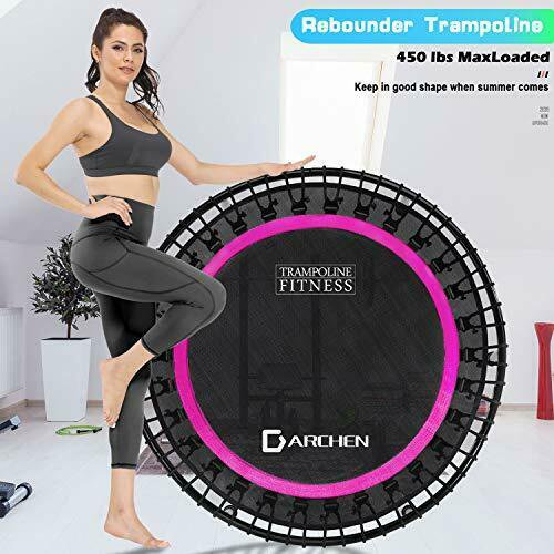 DARCHEN 450 lbs Mini Trampoline for Adults, Indoor Small Rebounder