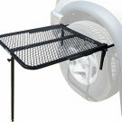 Tire Table Vehicle Tire-Mounted Steel Camping, Travel, Tailgating and Outdoor Wo