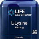 Life Extension L-Lysine 620 mg, 100 Vegetarian Caps