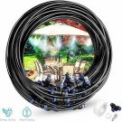 Gesentur [Upgraded 2020] Misting Cooling System - 75.46ft (23M) Misting Line + 3