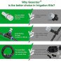 Gesentur [Upgraded 2020] Misting Cooling System - 75.46ft (23M) Misting Line + 3