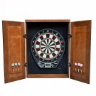 Hathaway Brookline Electronic Dartboard Cabinet Set, Walnut