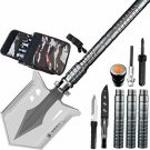 Portable Military Folding Shovel Versatile Multitool Compact Backpacking Tactica