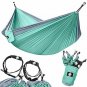 Legit Camping - Double Hammock - Lightweight Parachute Portable Hammocks for Hik