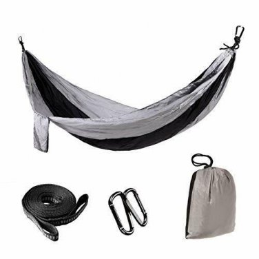 Haonew Camping Hammock Double and Single Lightweight Nylon Portable Hammock