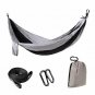 Haonew Camping Hammock Double and Single Lightweight Nylon Portable Hammock