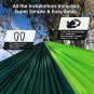 Sunyear Hammock Camping Lightweight Portable Nylon Hammock with 2 Tree Straps (3