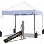 ABCCANOPY Pop up Canopy Tent Commercial Instant Shelter with Wheeled Carry Bag,