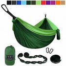 Gold Armour Camping Hammock - Extra Large Double Parachute Hammock (2 Tree Strap