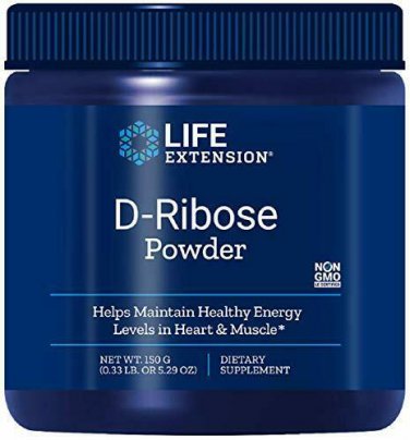 Life Extension D-Ribose Powder, 150 Grams