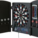 Mercury Electronic Dartboard, Built In Cabinet Doors With Integrated Scoreboard