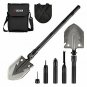 TAC9ER Tactical Multitool 15-in-1 Shovel - Portable, Compact, Military Steel Sho