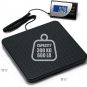 300 kg x 100 g Digital Industrial Shipping Scale, Cast Aluminum Platform, Backli