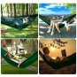 Double Single Camping Hammock,Portable Hammock with Net and Tree Straps,Lightwei