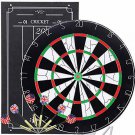 BETTERLINE Dartboard and Scoreboard Set Includes 6 Steel Tip Dart - Gift for Hom