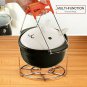 Lakatay Round Steamer Rack Stand/Heavy Duty Stainless Steel Steamer Basket for I