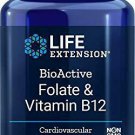 Life Extension Folate & Vitamin B12, 90 Vegetarian Capsules