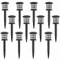 MAGGIFT 12 Pack Solar Pathway Lights Outdoor LED Solar Powered Garden Lights for